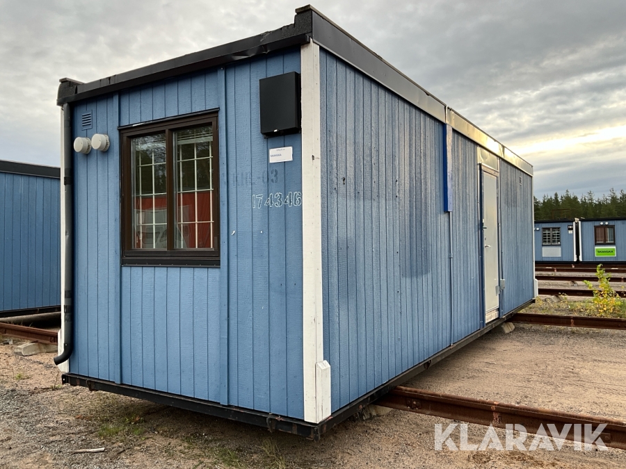 Containerbod med dusch & toalett