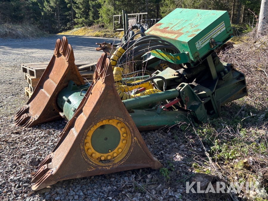 Markberedningsaggregat Donaren 870H Högläggare