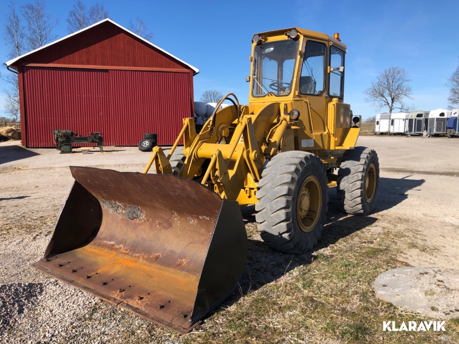 Hjullastare Caterpillar 920 med redskap 