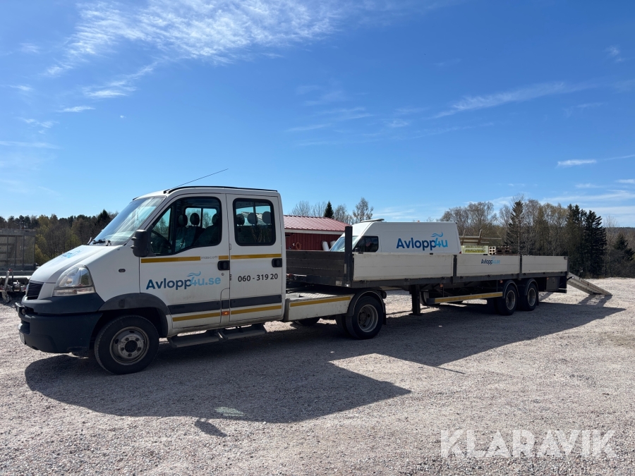 Biltrailer Renault Mascott 150.35 med trailer ( BE )