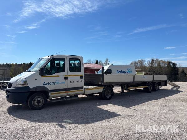 Biltrailer Renault Mascott 150.35 med trailer ( BE )
