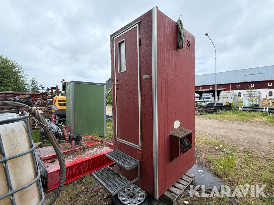WC-Modul Scandicell med slamtank