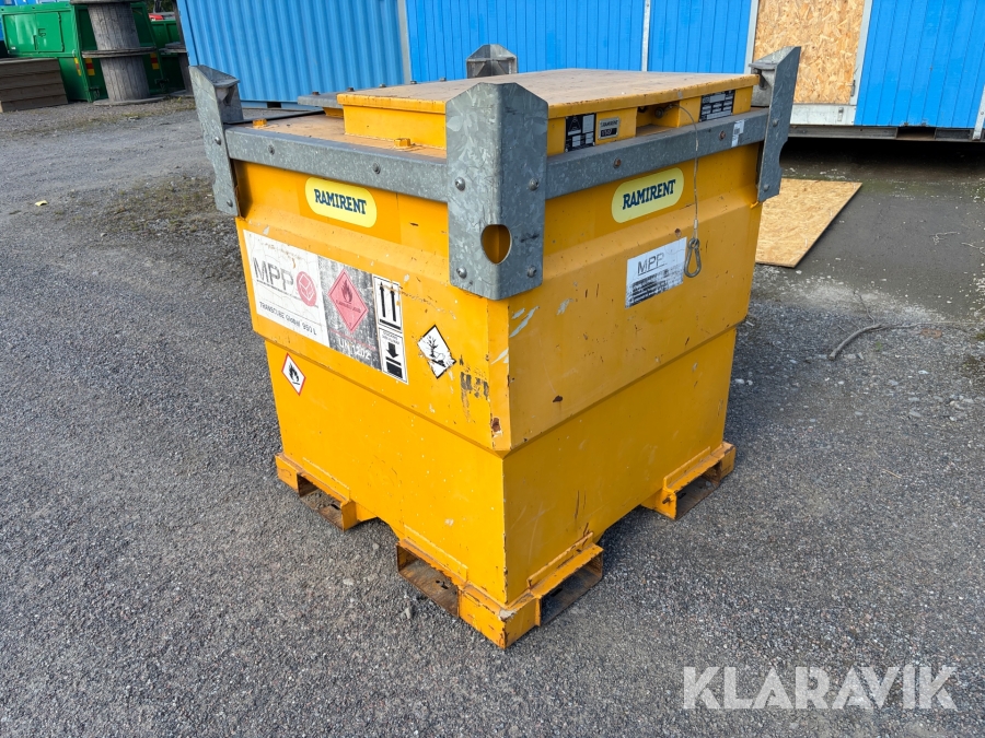 Bränsletank ADR med pump MPP 10TCG