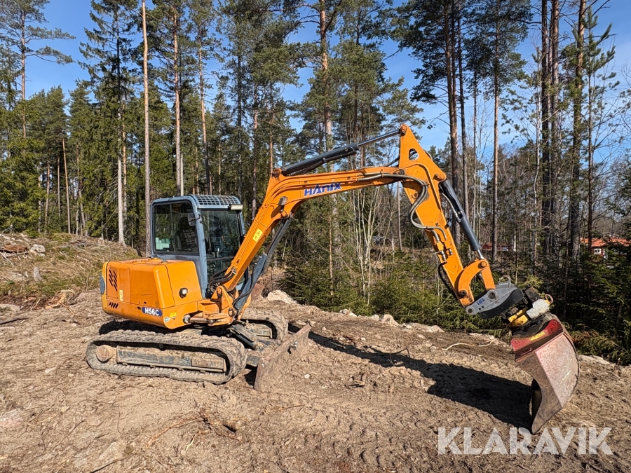 Grävmaskin Hanix H56C