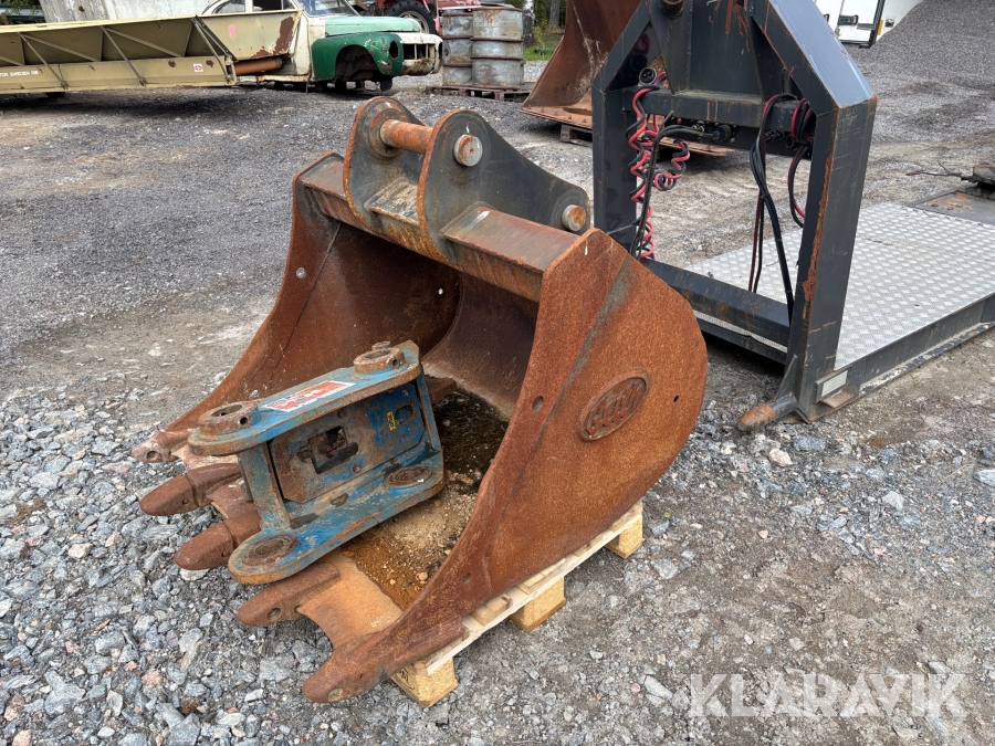 Tandskopa Geith med hydrauliskt snabbfäste