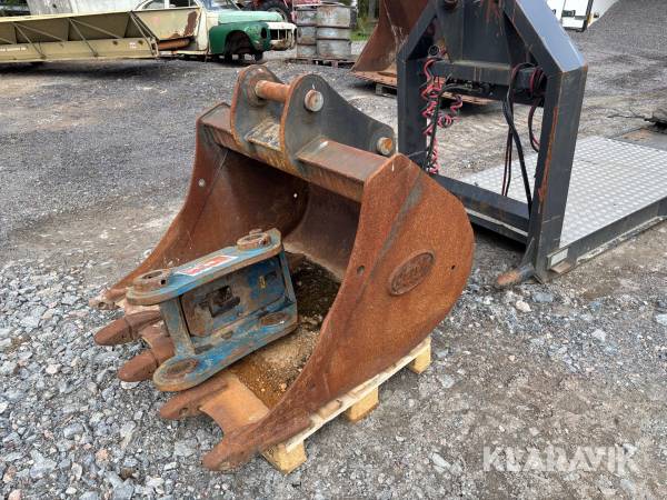 Tandskopa Geith med hydrauliskt snabbfäste