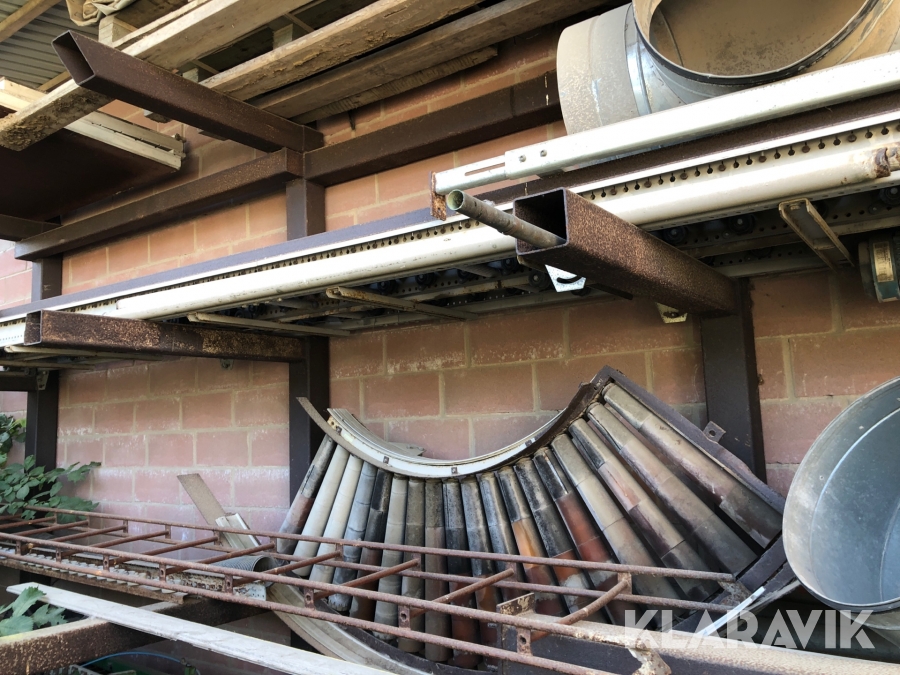 Rullbana med sväng Moving