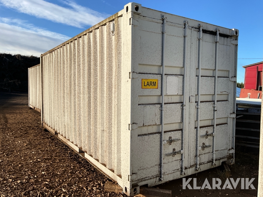 Bränslecontainer 20 fot med oljetank