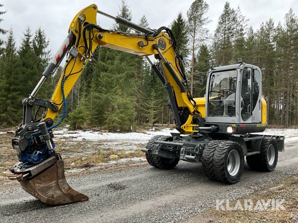 Hjulgrävare Wacker Neuson 9503-2 med tiltrotator och skopa