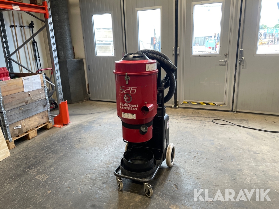 Stoftavskiljare med longopack Pullman Ermator S26
