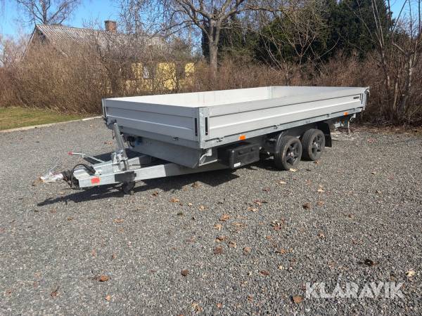 Släp Westbay Atlas med 3-vägstipp