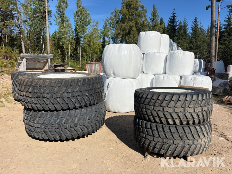 Traktordäck med fälg Alliance 540/65R30 & 650/65R42