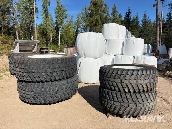 Traktordäck med fälg Alliance 540/65R30 & 650/65R42