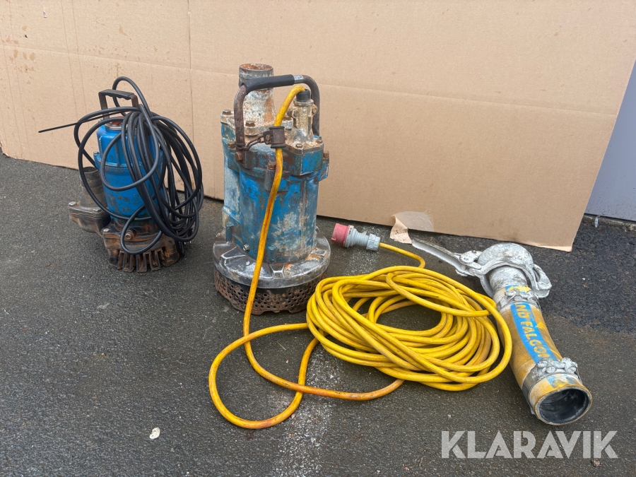 Dränkbara Pumpar Tsurumi HS2.75S / KTV2-37 2 st