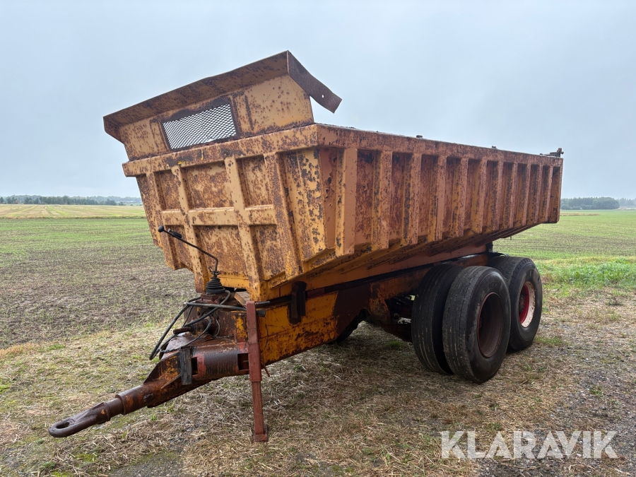 Dumpervagn med tipp