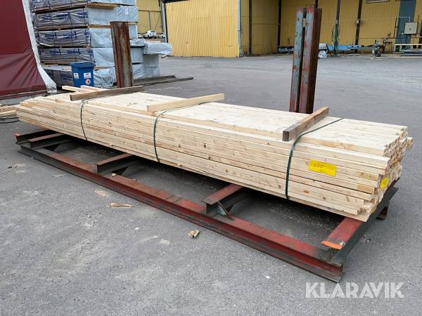 Virkespaket Hyvlat 45x70 630löpmeter