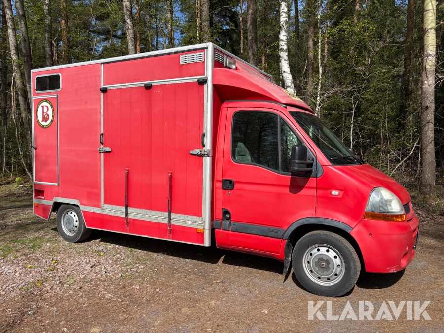 Hästbil Renault Master 2.5 dCi