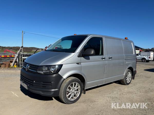 Skåpbil Volkswagen Transporter 4x4 Automat dubbeldörrar verkstadsinredd