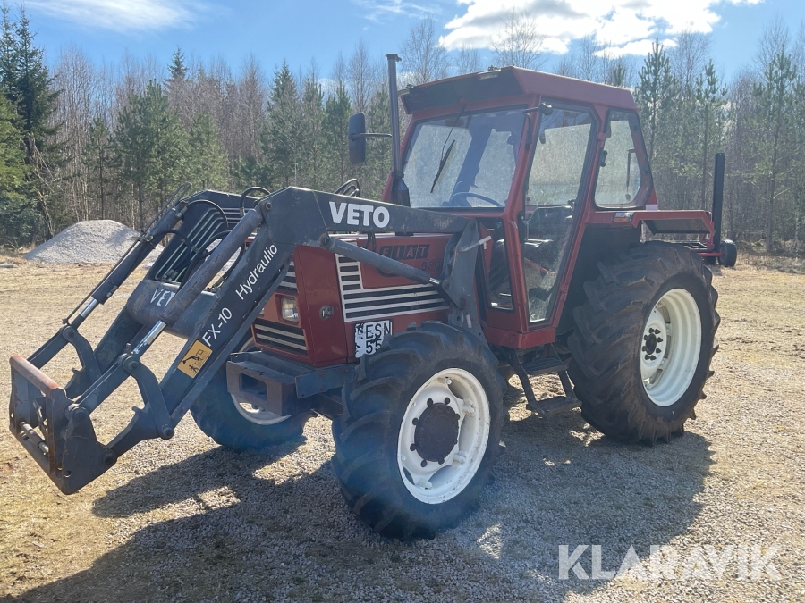 Traktor Fiat 580 DT/8 4WD
