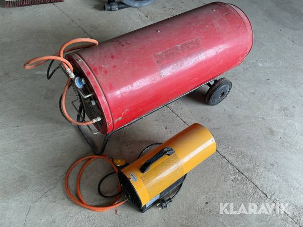 Gasolvärmekanoner Dantherm BLP 17M 2st