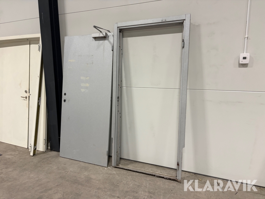 Ståldörr 1000*2100mm Robust