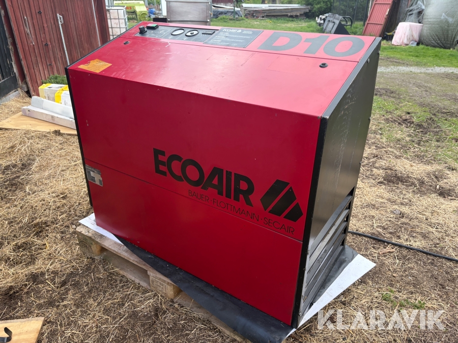 Skruvkompressor EcoAir D10