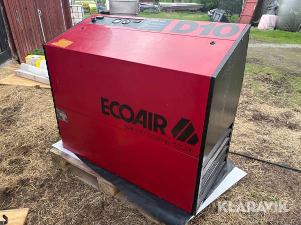 Skruvkompressor EcoAir D10