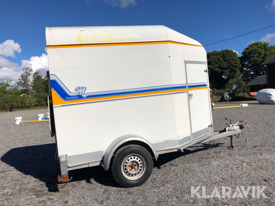 Släpvagn hästsläp Bygdsiljum Brunte 