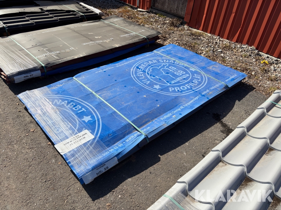 Sekund bunt med plåt President GPM Mörksilver 044 11st