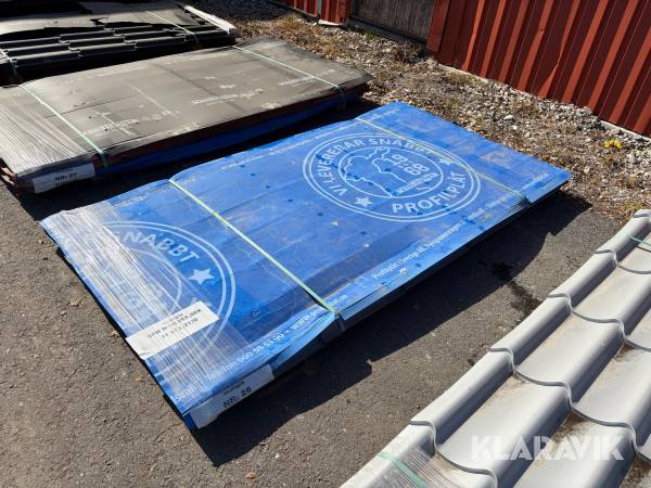 Sekund bunt med plåt President GPM Mörksilver 044 11st