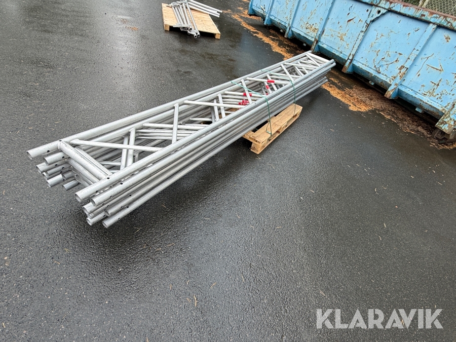Fackverksbalkar Altrad 8 st