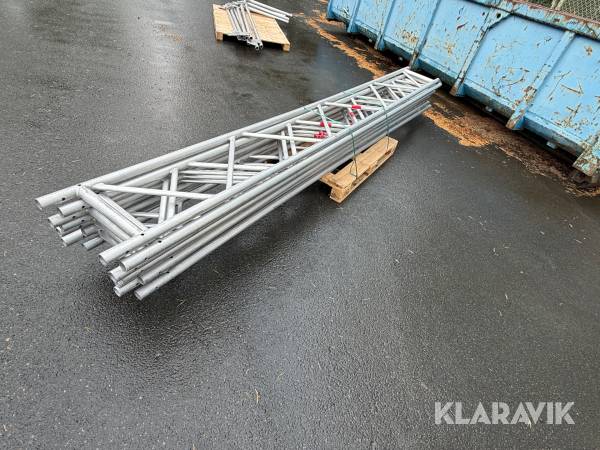 Fackverksbalkar Altrad 8 st