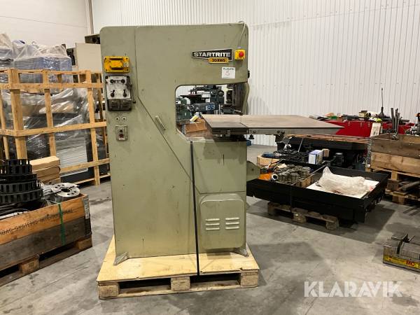 Vertikal Bandsåg Startrite 20 RWS