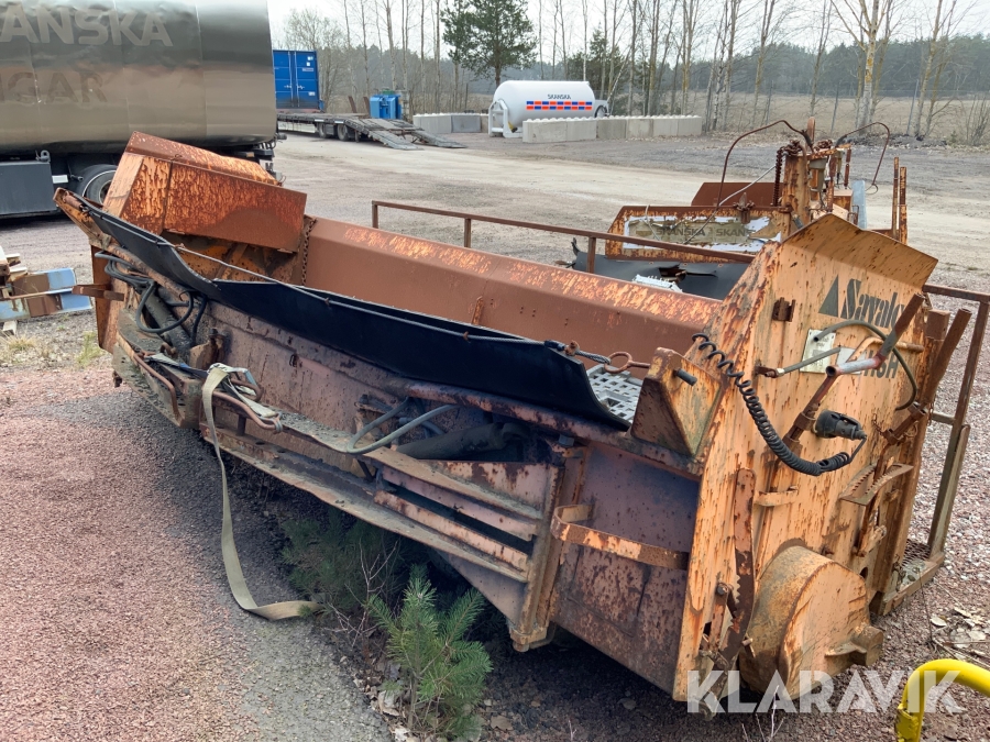 Sloda/ sandspridare Savalco HSH 355, Kalmar, Klaravik auktio