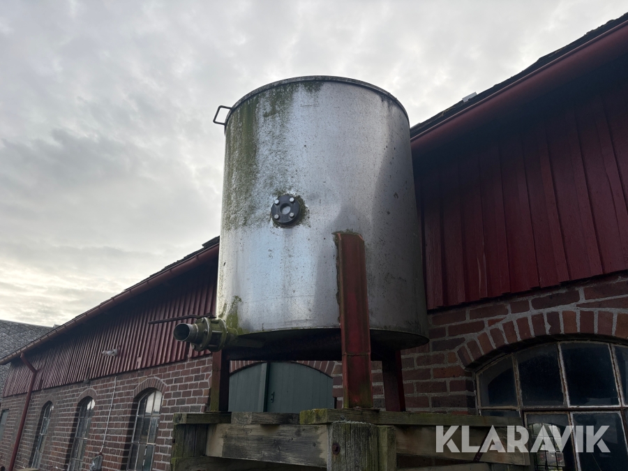 Vattentank Rostfri