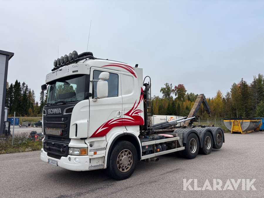 Lastväxlare Scania R500 V8, HIAB 24T