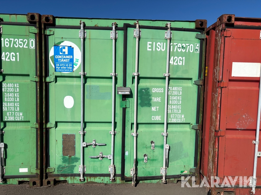Däckcontainer CIMC SP-ITS-40