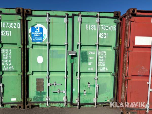 Däckcontainer CIMC SP-ITS-40