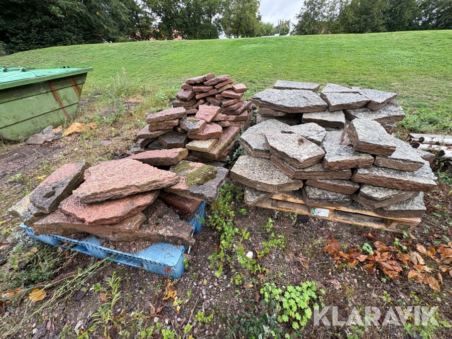 Parti med Ölands sten 5pall
