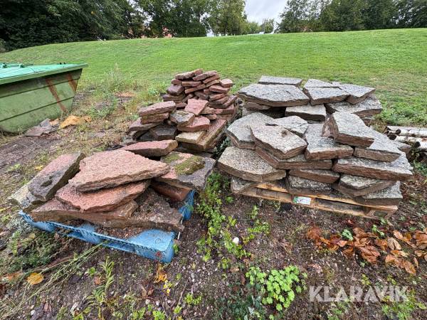 Parti med Ölands sten 5pall
