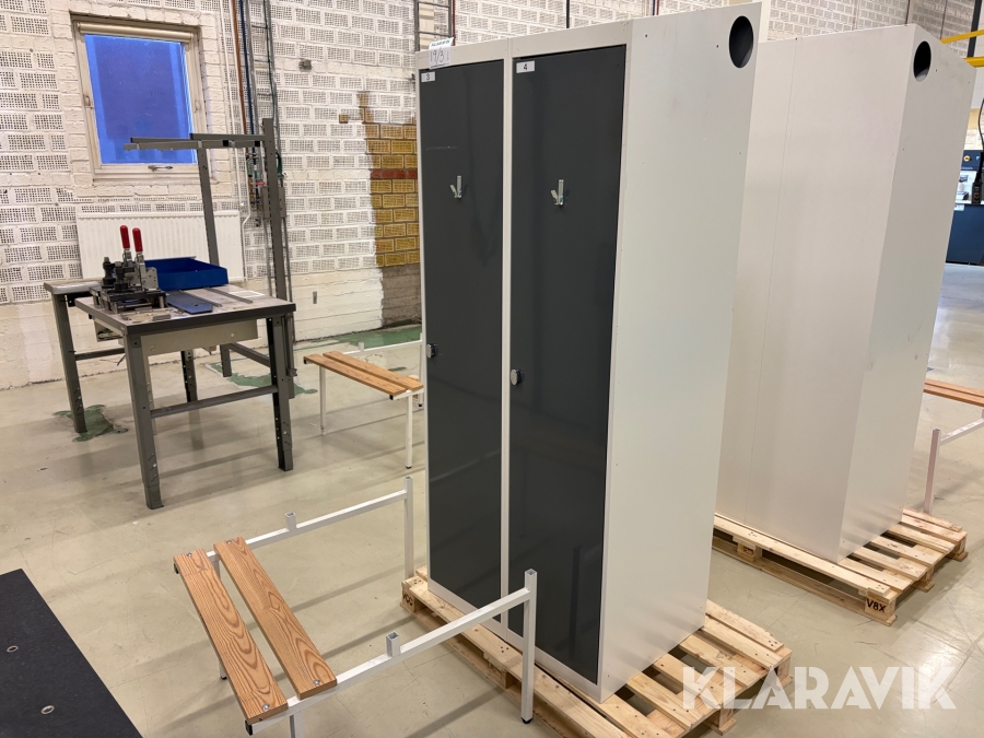 Klädskåp Gigant 1 st sektion