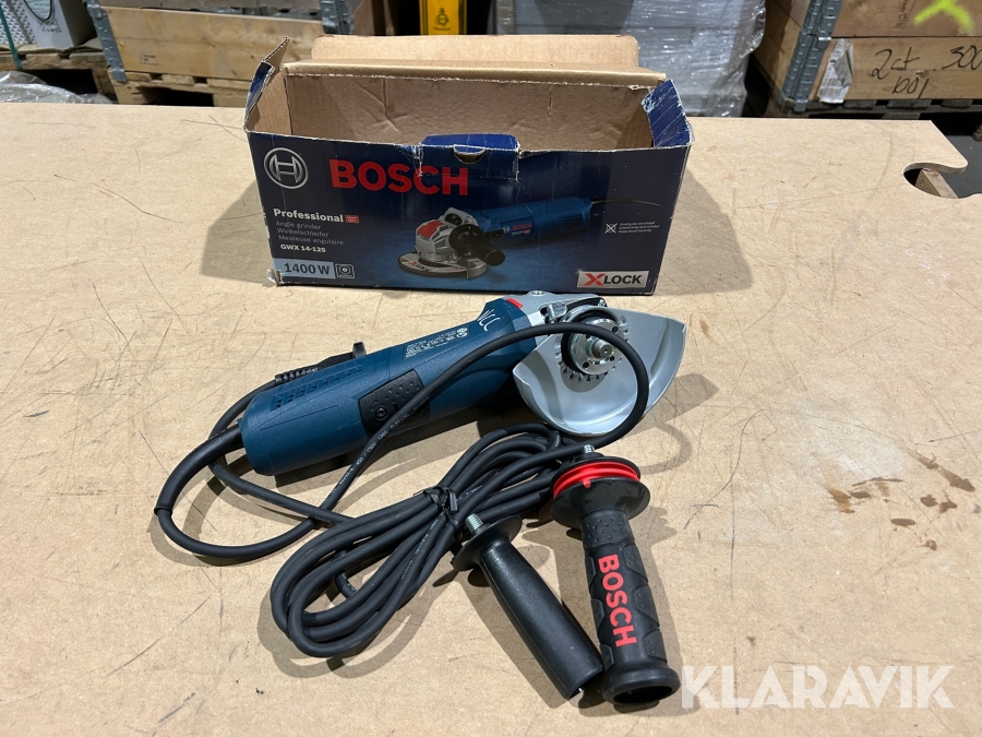 Vinkelslip Bosch GWX 14-125