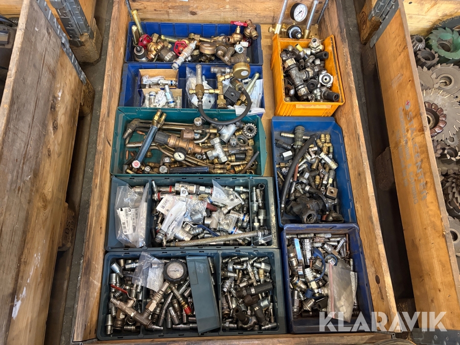 Hydraulik- & tryckluftskopplingar blandade dimensioner