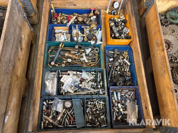 Hydraulik- & tryckluftskopplingar blandade dimensioner