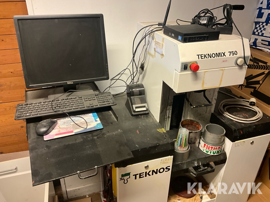 Färgblandningsmaskin Teknos Teknomix 750