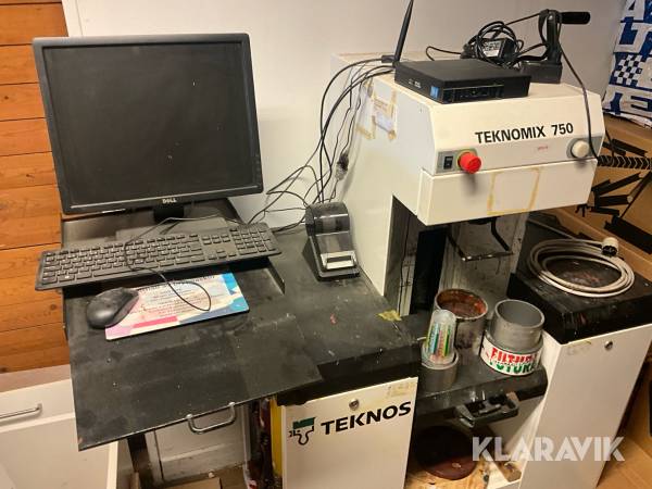 Färgblandningsmaskin Teknos Teknomix 750