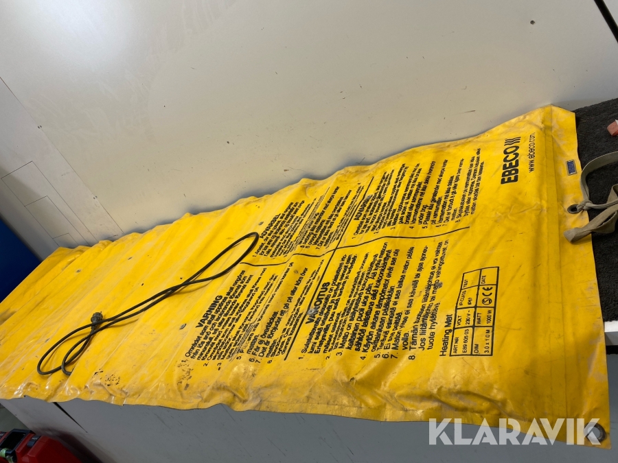 Värmematta Ebeco 1000w
