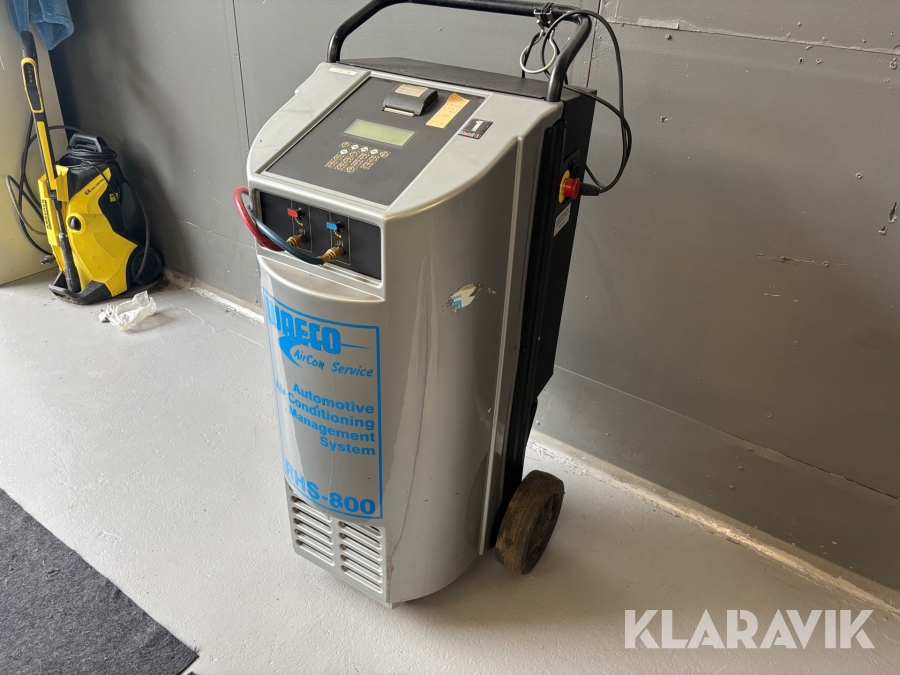 AC maskin för påfyllnad Waeco RHS-800