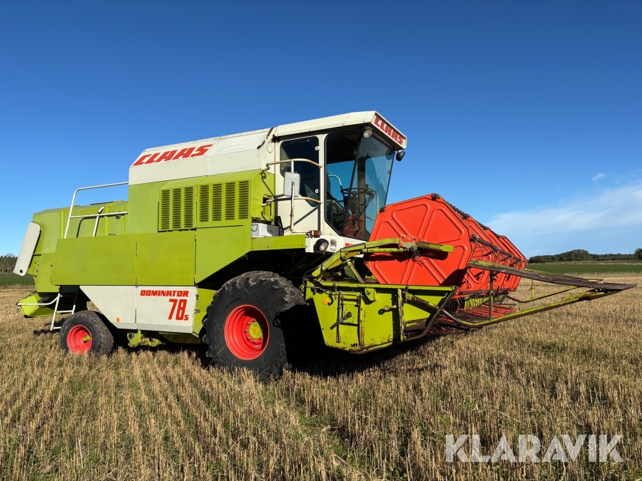 Skördetröska Claas Dominator 78s