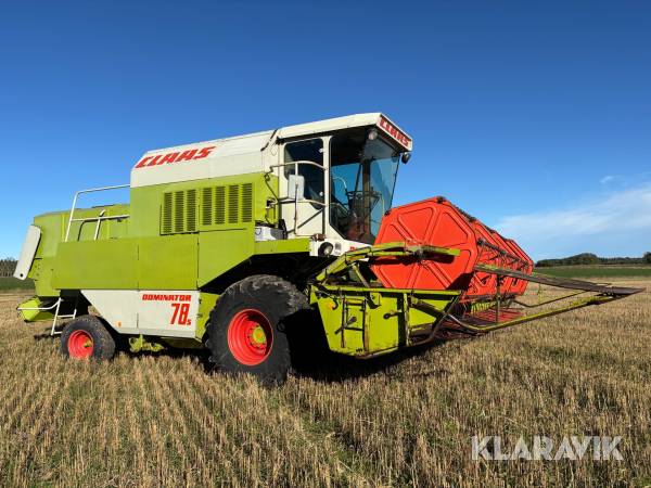 Skördetröska Claas Dominator 78s
